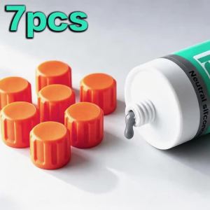 12pcs polygon anti-hardening sealing caps for standard bore reusable tube plugs sealing to prevent leaks and waste
