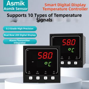 MEACON | Digital PID Controller with Pt100 and K-Type Thermocouple Compatibility High Precision