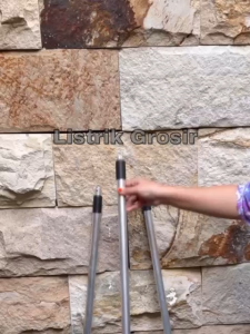 (Tongkat Saja) Tongkat Serbaguna Stik Lampu LED Tongkat Pengganti Lampu Panjang 2Meter Multifungsi