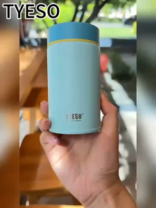 Tyesoแท้ของ แบบพกพาขนาดเล็กน่ารัก แก้วขนาดMini แก้วแบบพกพาขนาดเล็ก แก้วเก็บอุณหภูมิร้อน-เย็น พกใส่กระเป๋าได้ ขนาด200-300ml แก้วเก็บเย็น-ร้อน
