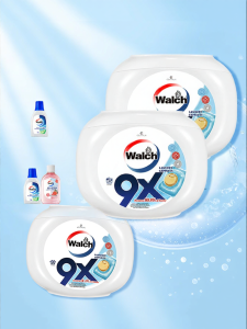 Walch | Antibacterial Mite-Removing Laundry Pods 50 Pieces