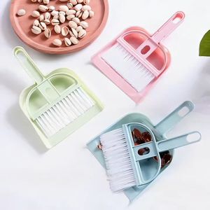 แปรงปัดฝุ่น  ไม้กวาดมินิ ติดผนัง ทําความสะอาดเดสก์ท็อปคีย์บอร์ด ฯลฯ