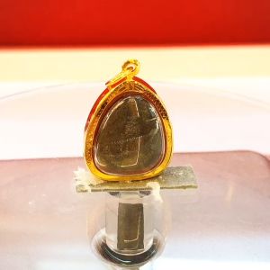 จี้พระปิดตา วัดบวร ตะกรุดทอง (สำหรับสร้อย 1-2สลึง) เลี่ยมทองแท้ 90% กันน้ำมีใบรับประกัน