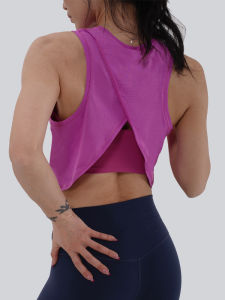 KK Fitness Yoga Wear Top Light Thin Fitness Back Beauty Tennis Sports Vest Quick Dry Summer Womens Sportswear Casual Clothing