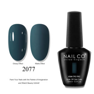 NAILCO HEMA TPO FREE Green Color Series Gel Nail Polish Nails Art Semi-permanent Hybrid UV Varnish Nail Supplies for Nail Polish