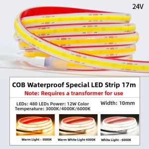 JINFI | Waterproof Flexible Outdoor LED Strip 24V