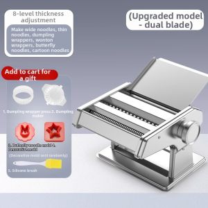 MENGCHUANG | Multi-Function Manual Pasta Maker Automatic Dumpling Wrapping Machine