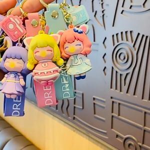💎💫GROCELY💫💎 NEW PRODUCT!! GANTUNGAN KUNCI AKSESORIS FASHION TAS KARAKTER KAWAII GIRL / KEYCHAIN CUTE GIRL 3D FOR BAG AND FASHION ACCESSORIES