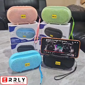 Errly Bluetooth speaker W15 wireless portable bass TWS with FM radio TF card USB