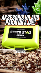 Box Pancing Superstar Folding Pocket Case BX-02 Tempat penyimpanan aksesories pancing Box Tamiya Victory Tackle Online