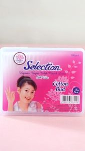 SELECTION Cotton Bud Kotak 180pcs | Refill 100pcs | Baby 100pcs - Korek Kuping Kapas