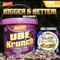 [FREE COOKIES] Momom Ube Krunch, Rainbow Crunch, Chocolate Crunch Crunchy Cereal Snack 420 Grams. 