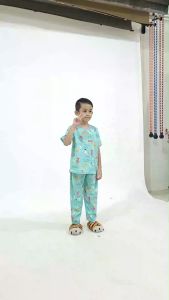 Kiminori ICHA.CP Setelan Baju Tidur Anak Lengan Pendek
