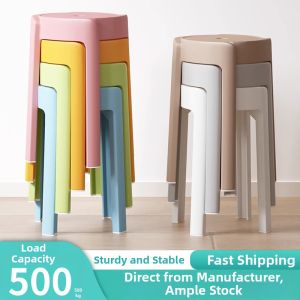 Modern Durable Plastic Stool Stackable