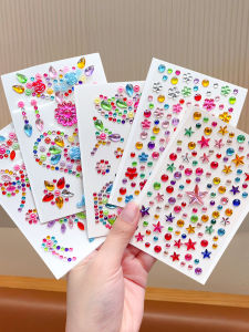 Cute Cartoon Princess Crystal Gemstickers