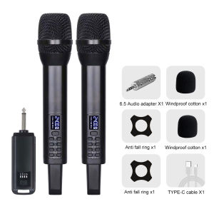 2.4G wireless KTV performance special microphone handheld charging sound card live broadcast family K song microphone