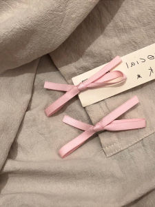 กิ๊บติดผมรูปผีเสื้อสีชมพู ทรงปากเป็ด เครื่องประดับผมสไตล์เกาหลี ทรงเรียบง่าย สไตล์หวาน ใหม่ล่าสุด กิ๊บติดผมแบบมีสายรัด