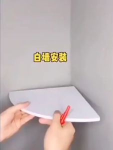 RAK DINDING SUDUT Oval & Ambalan Dinding Satuan