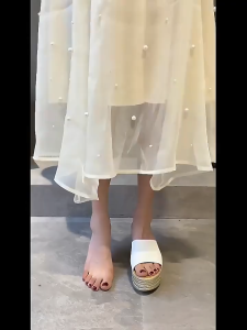 Korean Fashion Wedge Sandals 2025 | Elegant Design Ideal for Summer Outfits M17