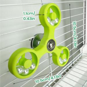 Interactive Parrot Toy Bird Cage Toy for Parrots Rotating Toys for Mental Stimulation and Entertainment Rotating Bird Toys