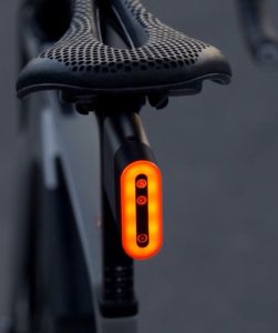 ROCKBROS Smart Bluetooth Lock Tail Light Brake Sensing Waterproof Bicycle Rear Lights TYPE-C Rechargeable Safety Warning Mountain Road Bike Taillight Cycling Light