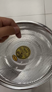 Rổ hấprá hấp inox có quai Size 26cm