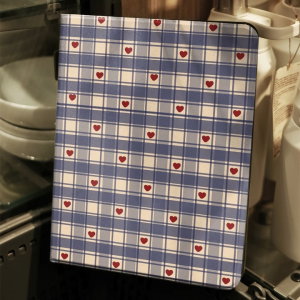 เคสไอแพด ลายสก็อต Gen11/10 Pro13 Air7/6 11 Gen9 รูปหัวใจ เคสiPad Gen8 Air2/1 Mini7/6 Pro12.9 22/21/20 Mini7/6 8.3 Pro10.5