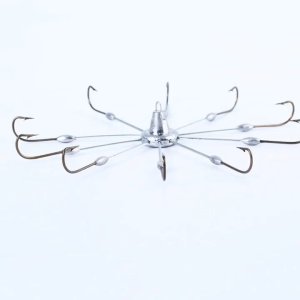 8/10 Claws Fish Anchor Hook Barbed Crab Hook With Lead Head Professional Fishing Tackle Accessory