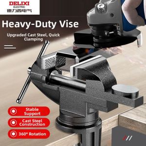 OUKUMAN | Industrial Grade Flat Vise 6 Inches