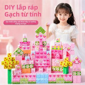 ALLofmini | Bộ Quà Tặng Khối Lập Phương Từ Tính Thông Minh Cho Bé Gái