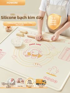 HAOGUANJIA | Đệm Nhào Bột Silicone Chống Khuẩn Cấp Thực Phẩm cho Mẹ Bầu Dày