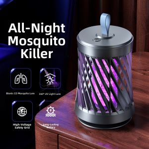 Pony | Silent Electric Insect Killing Light USB Chargeable Wall-Mounted Indoor Mosquito Repellent