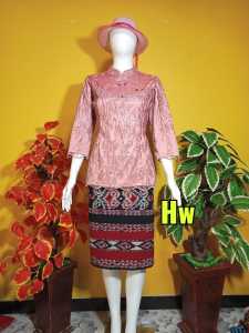 SETELAN ROK BLUS BROKAT PAYET