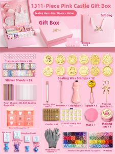 Creative Wax Seal Kit for Girls Children Toys