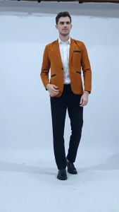 Almamater - Jas Blazer Pria Casual Semi Formal Slim Fit / Jas Blezer Pria / jas almamater / jas wisuda / Jas pernikahan / Outfit formal keren