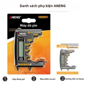 ANENG | Máy Kiểm Tra Pin Đa Năng ANENG BT173 Màn Hình Kỹ Thuật Số Dùng Cho Pin AA AAA C D N 9V Độ Chính Xác Cao Thiết Bị Dò Pin Di Động