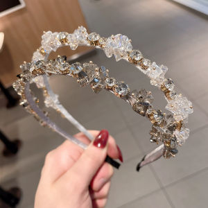 Phụ Kiện Tóc Kim Cương Thời Trang Cao Cấp Phụ Kiện Tóc Nữ Tinh Tế Phong Cách Quý Cô Pháp Cổ Điển Thanh Lịch Phụ Kiện Tóc Hợp Kim