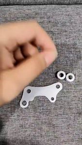 BREKET BRACKET KALIPER SAMURAI 2PISTON F1ZR JUPITER 125 Z VEGA LAMA TIARA PIRINGAN 260MM