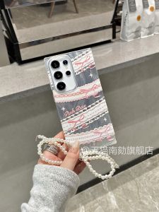 Samsung S25 Ultra Phone Case Lace Design Unique Non-Repeating A14 Set Girls Protective Cover Cute Korean Style Accessories