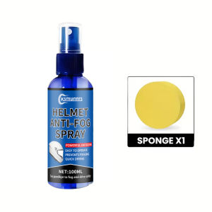 Universal Helmet Rain Repellent with Nano Anti-Fog Coating - Prevents Condensation Enhances Drainage Improves Visibility for Car
