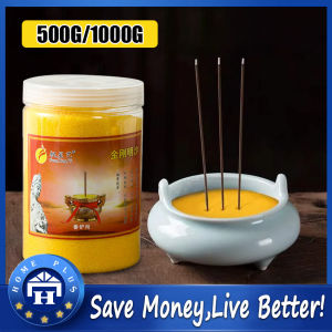 【Local delivery】 Incense Burner Special Sand Incense Burner Ash Emery for Buddha Gold Sand Incense Ash Powder ZJJ-Burner-Sand-500G