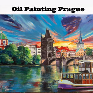 1000 Pieces Jigsaw Puzzle for Adults Oil Painting Prague Paper Puzzle Home Decor Wall Display Friend Birthday Festival Gift Toys