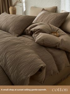 Kiss Dear | Elegant Embroidery Cotton Bed Set