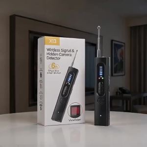 Hidden Camera & GPS Tracker Detector Anti-Spy RF Wireless Signal Scanner for Security Protection