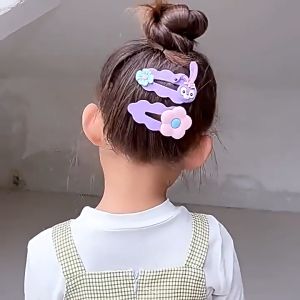 ELMORA | JP1876 Set Jepit Rambut Poni Lucu Isi 5 Motif Kartun Karakter Lucu Hair Clips Gaya Korea