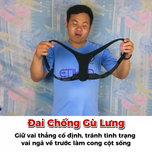 Đai Chống Gù Lưng Đa Năng – Giải Pháp Chăm Sóc Tư Thế Toàn Diện