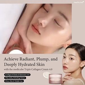 Kem dưỡng Medicube Triple Collagen Cream 50ml- Cấp ẩmPhục hồi daTăng độ đàn hồi