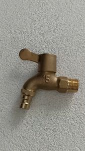 [ FERRUM ] Kran Air Tembok / Taman Keran Kamar Mandi Kuningan anti Karat Ukuran 1/2\"