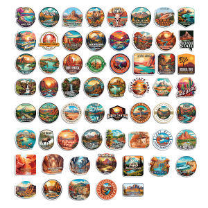 43 PCS Per Set of Laser Monster Series Motorcycle Decals for  Car Windscreen Helmet Fuel Tank Decal Accessories Halloween