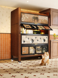 MEISD | Space-saving Wall-mounted Multilevel Kitchen Cabinet
